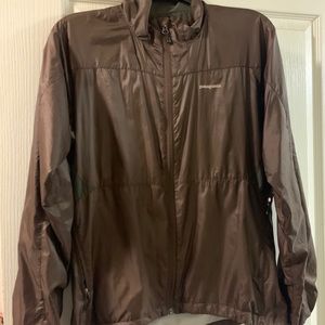 Chocolate Brown Patagonia Windbreaker Sz Medium